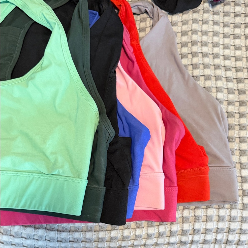 Women's Fabletics Sports Bras Set of 8